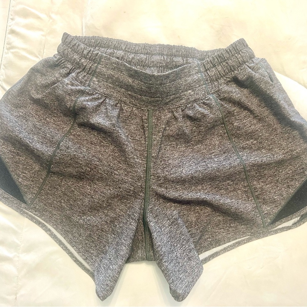 Lululemon Athletica Gray Athletic Shorts Lightweight Breathable